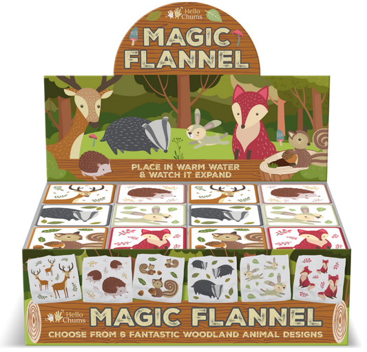 Woodland Animals Magic Flannels